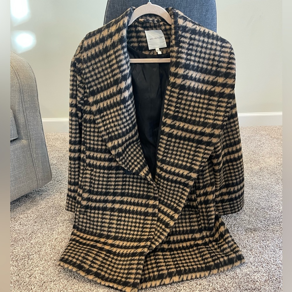 Avec Les Filles Wool Coat